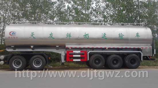 30吨鲜奶运输半挂车