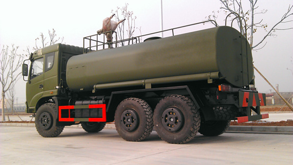 东风六驱森林消防洒水车