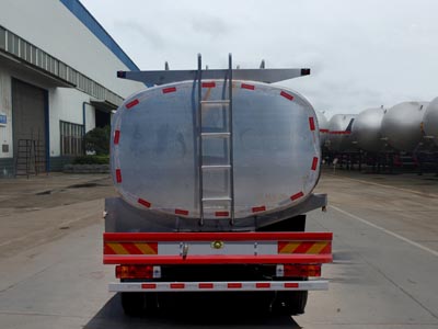 国五欧曼三轴车罐一体鲜奶运输车
