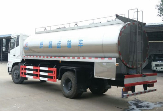 东风天锦10吨鲜奶运输车