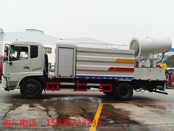 东风天锦11立方多功能抑尘车