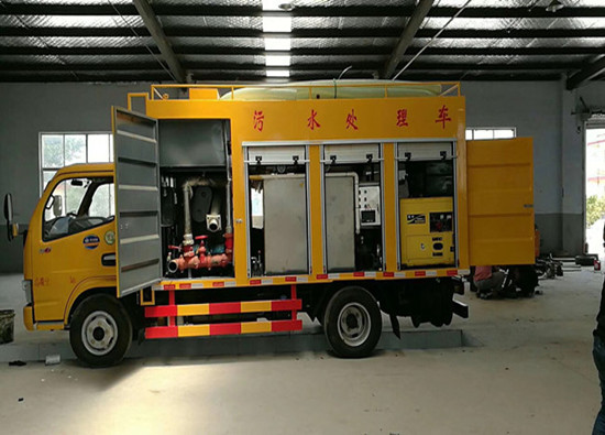 新型污水处理车、吸污净化处理车