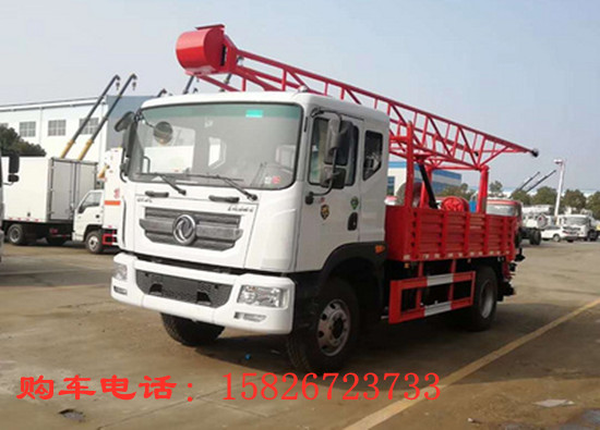 东风多利卡D9钻机车