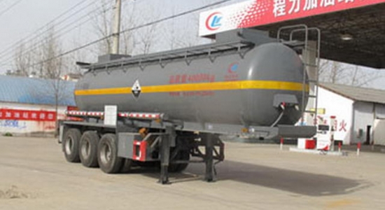 20立方硫酸运输半挂车